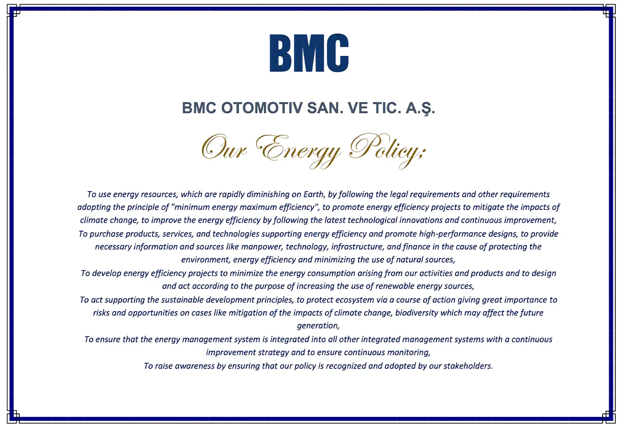 Our Energy Policy