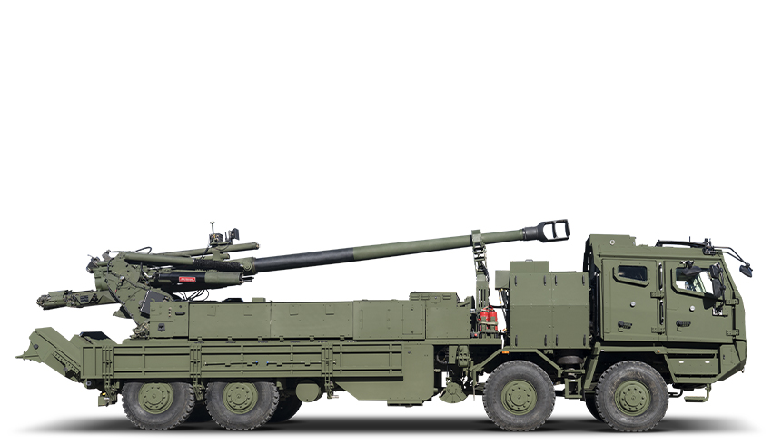 8x8 TWV VEHICLE MOUNTED T-155 PANTHER HOWITZER