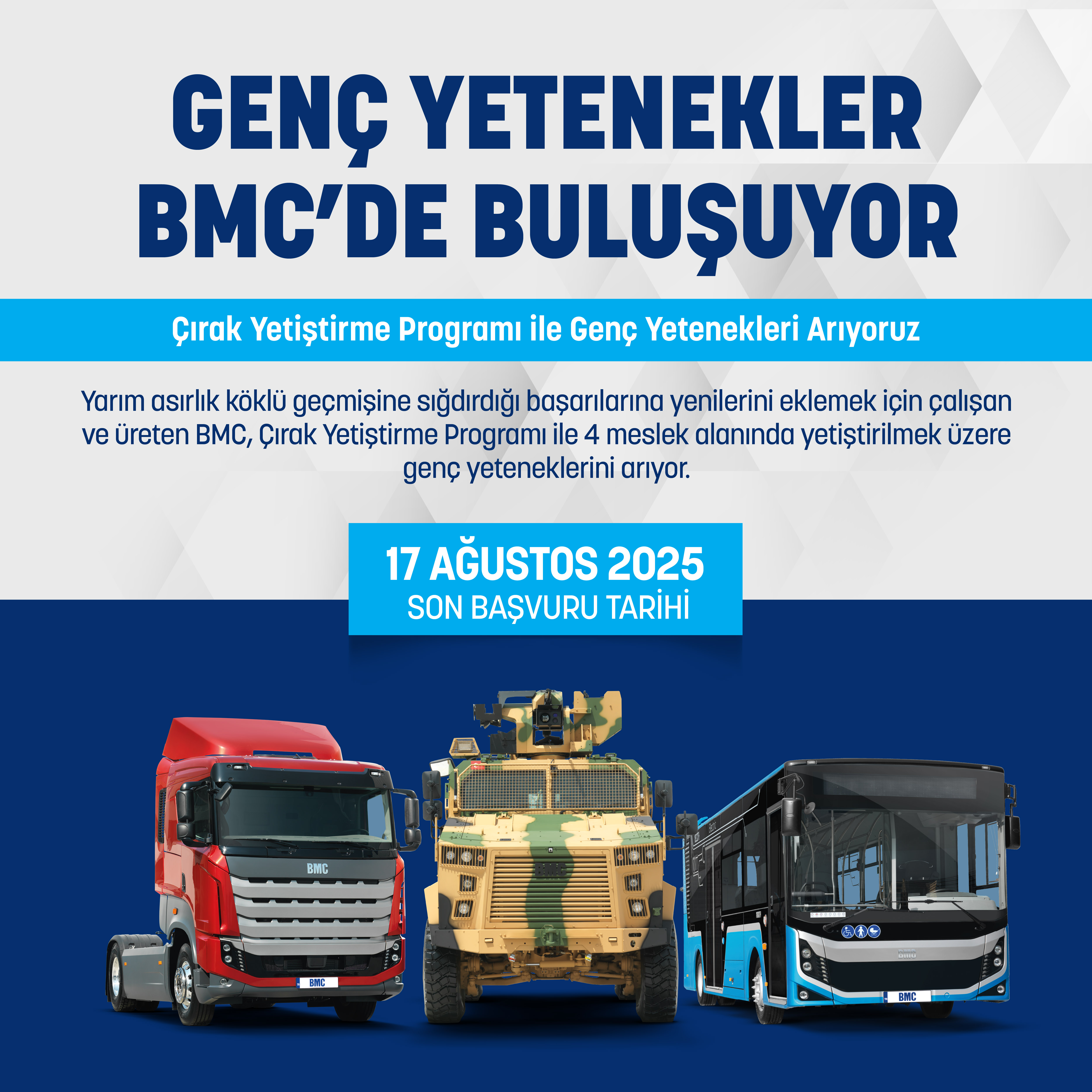 GENÇ YETENEKLER BMC'DE BULUŞUYOR!