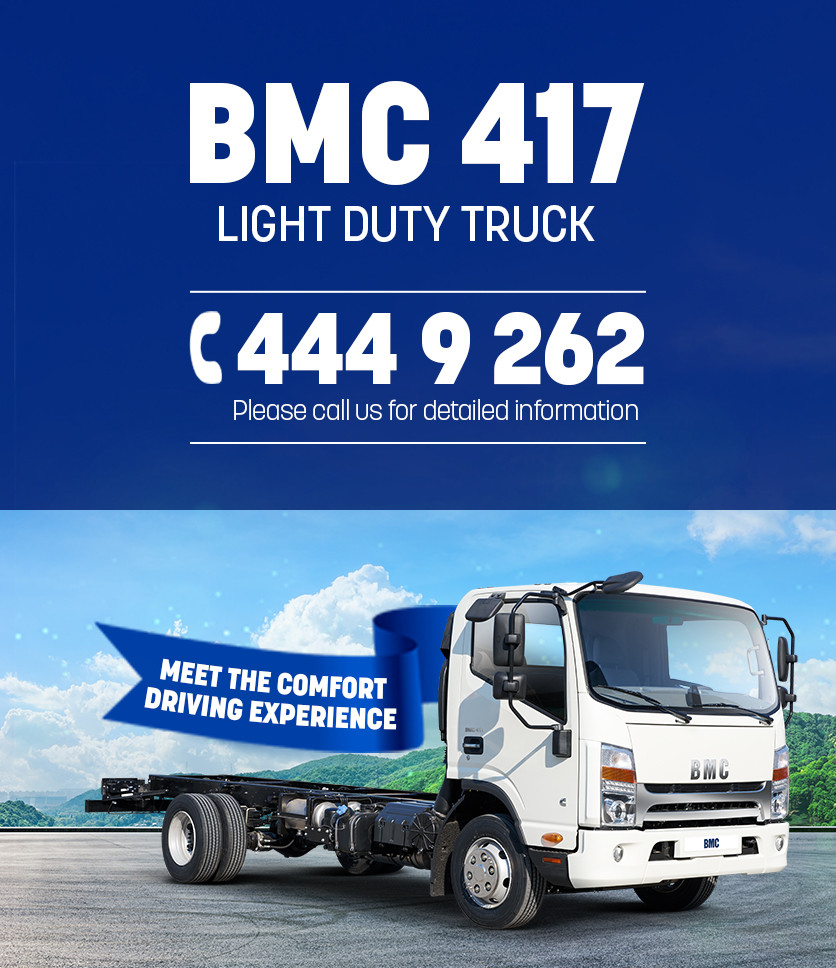 THE BMC 417 LIGHT DUTY TRUCK