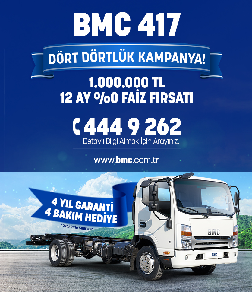 BMC 417 HAFİF KAMYON'U YAKINDAN TANIYIN