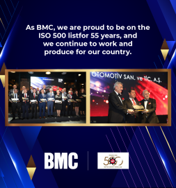 BMC HAS BEEN IN THE ISO 500 LIST FOR 55 YEARS